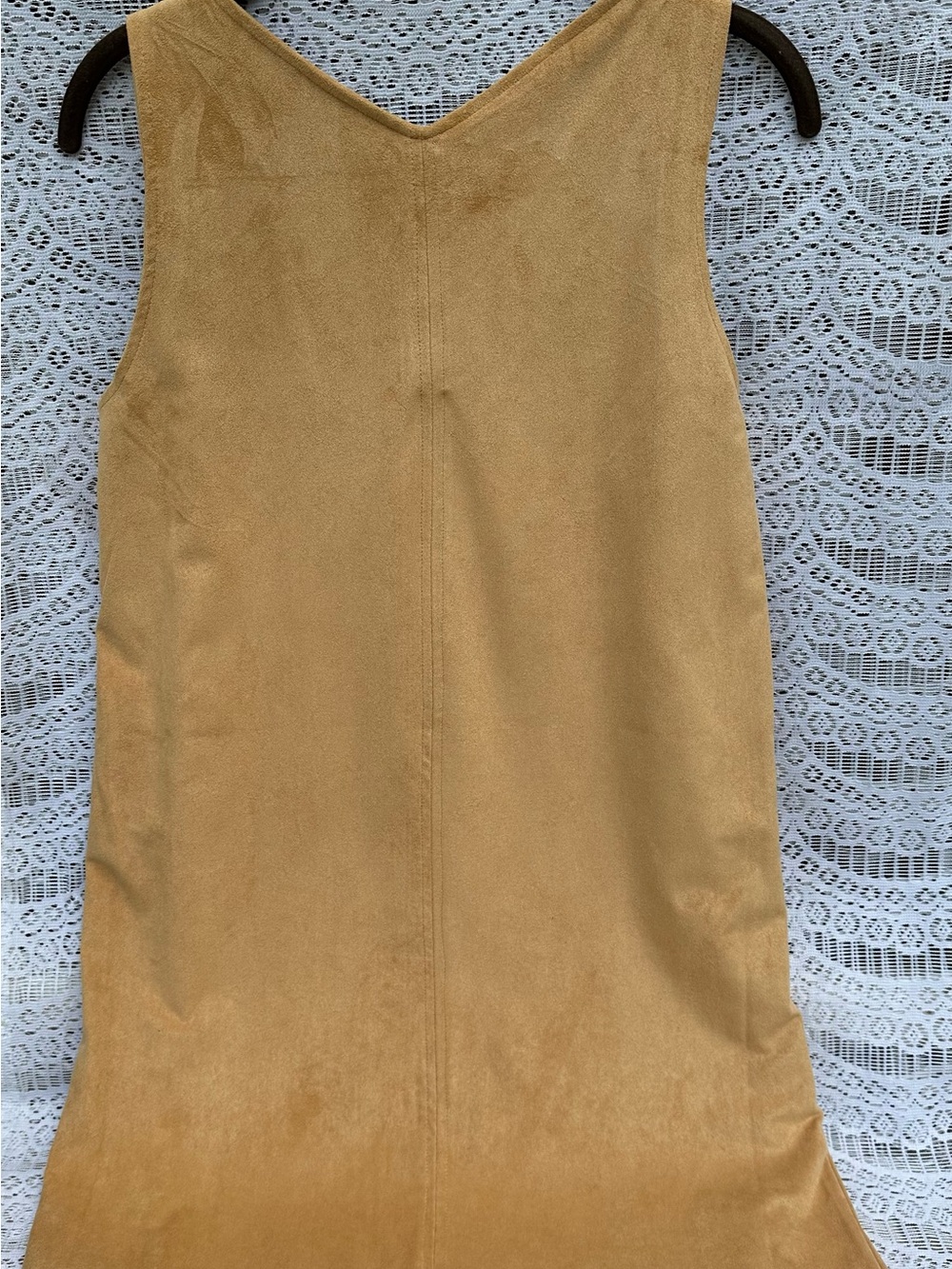Gold “C” Brand Ultrasuede Spandex modified Dress - Picture 2 of 16